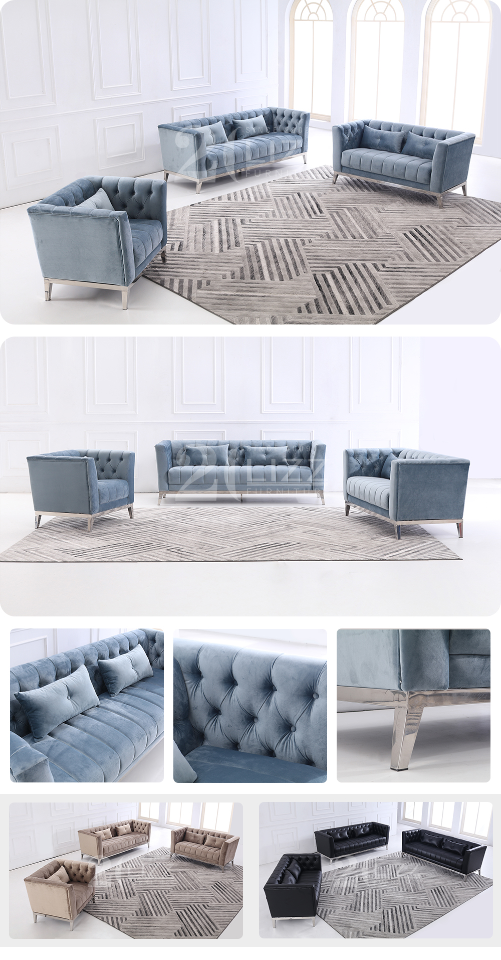 Sofa pentru țesături
