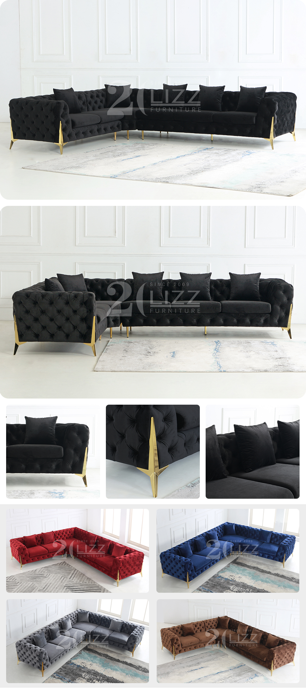 Sofa pentru țesături