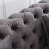 Canapea Chesterfield de lux din stofa pentru living