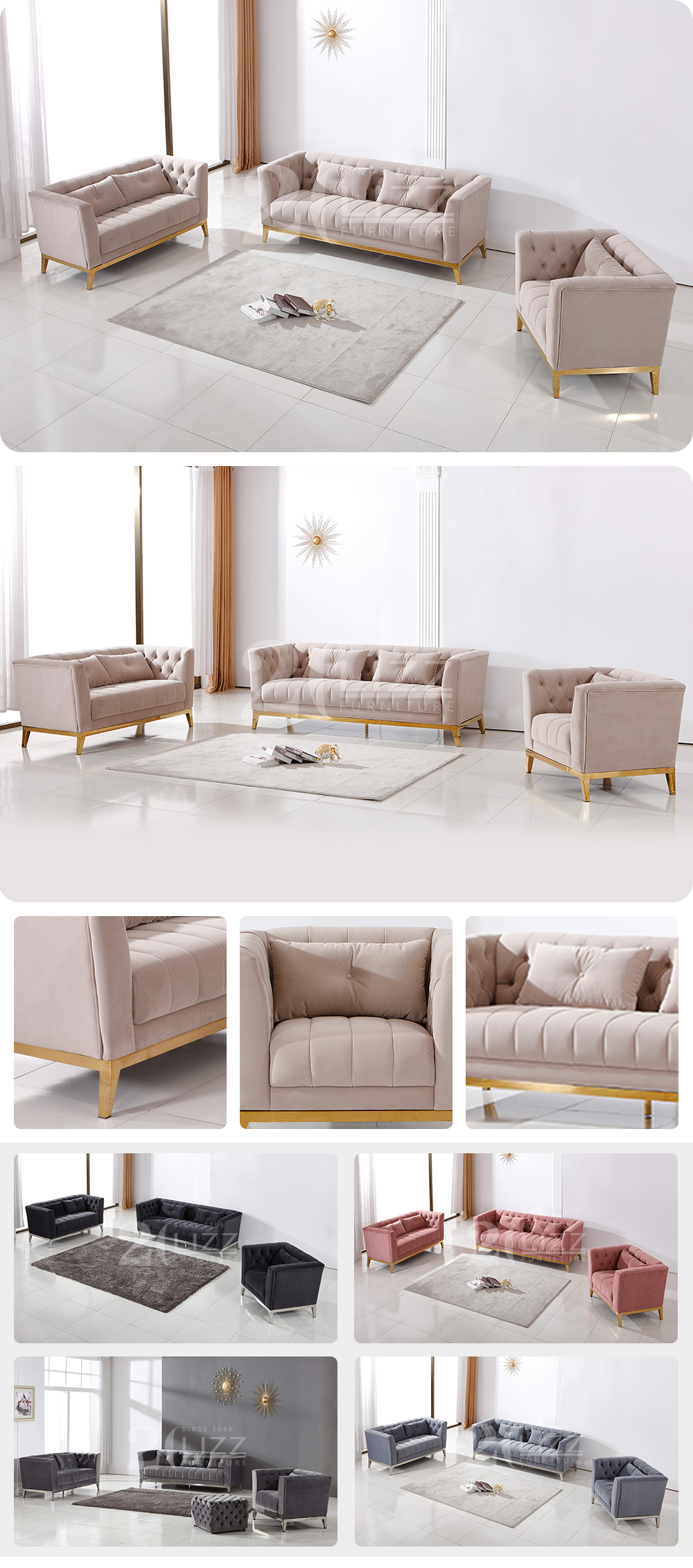 Sofa pentru țesături