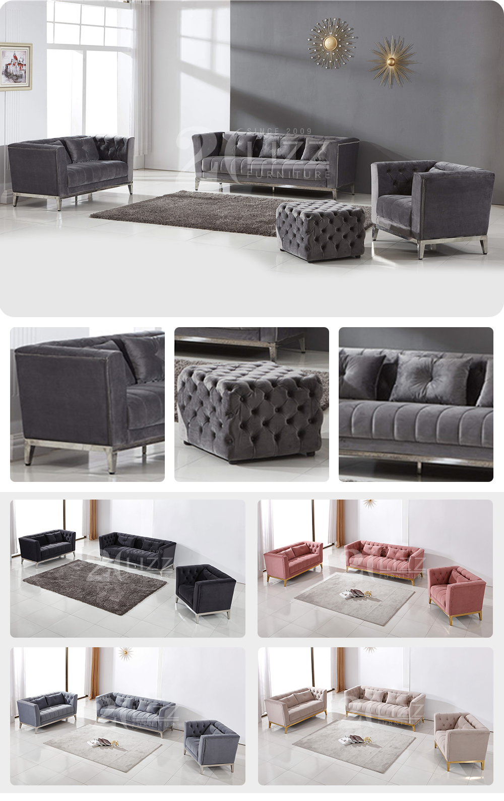 Sofa pentru țesături