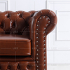 Set Mobilier Canapea Clasică Tufted Piele