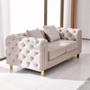 Canapea Chesterfield de lux contemporana din stofa