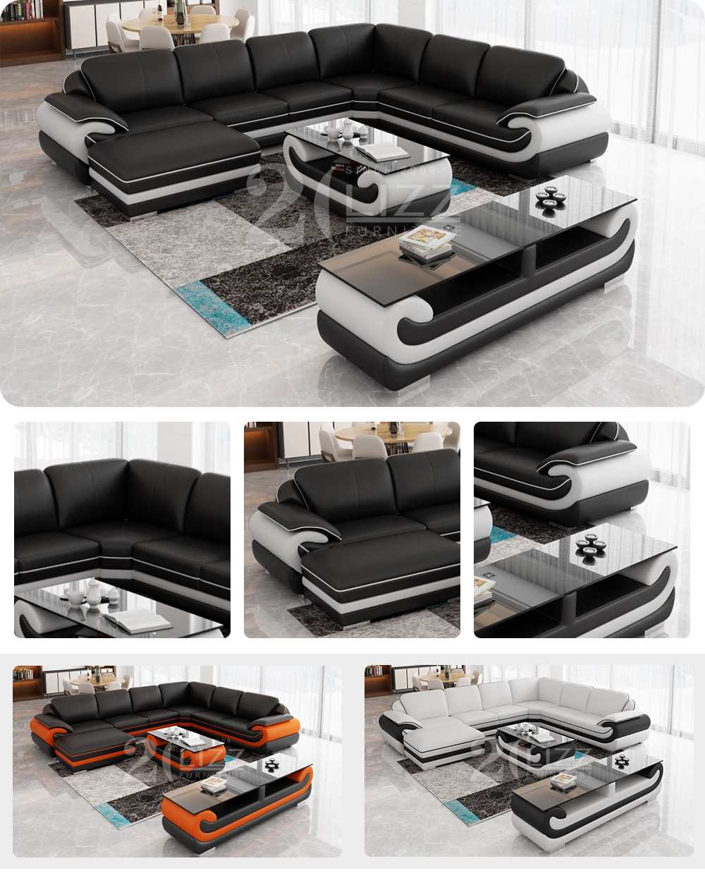 Sofa secțională