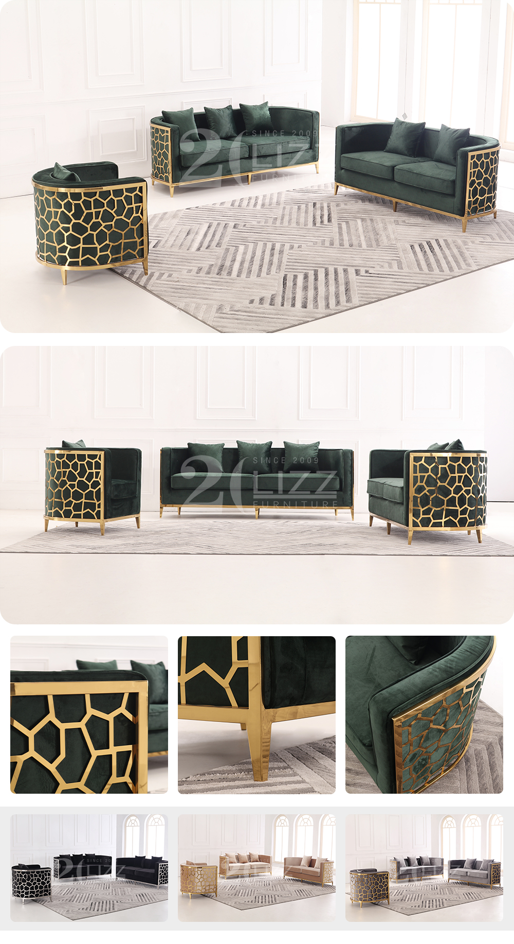 Sofa pentru țesături