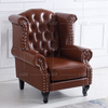 Set Mobilier Canapea Clasică Tufted Piele