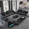 Modern Leisure Lounge Suite Set de canapele din piele