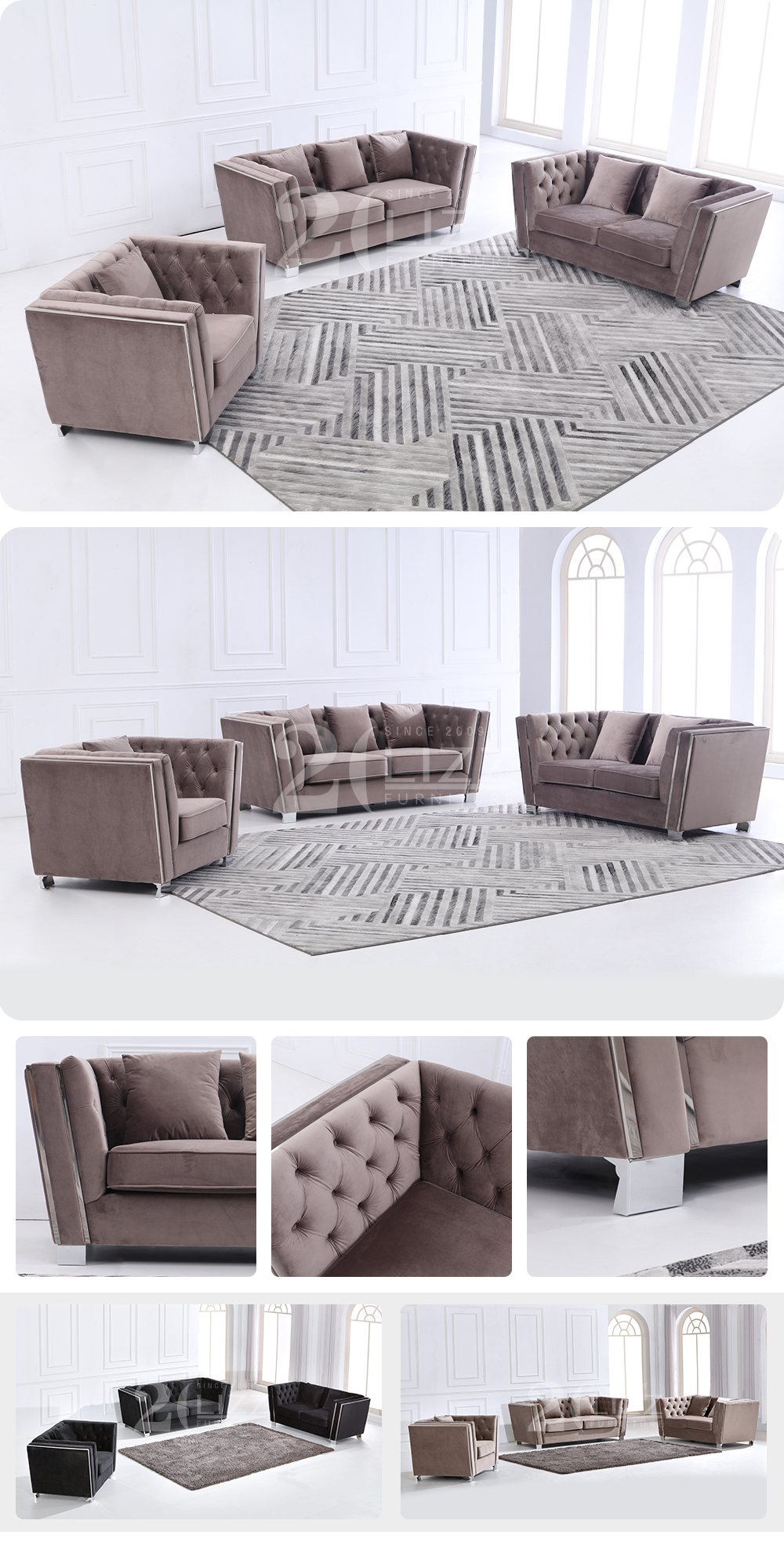 Sofa pentru țesături