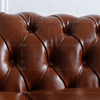 Set Mobilier Canapea Clasică Tufted Piele