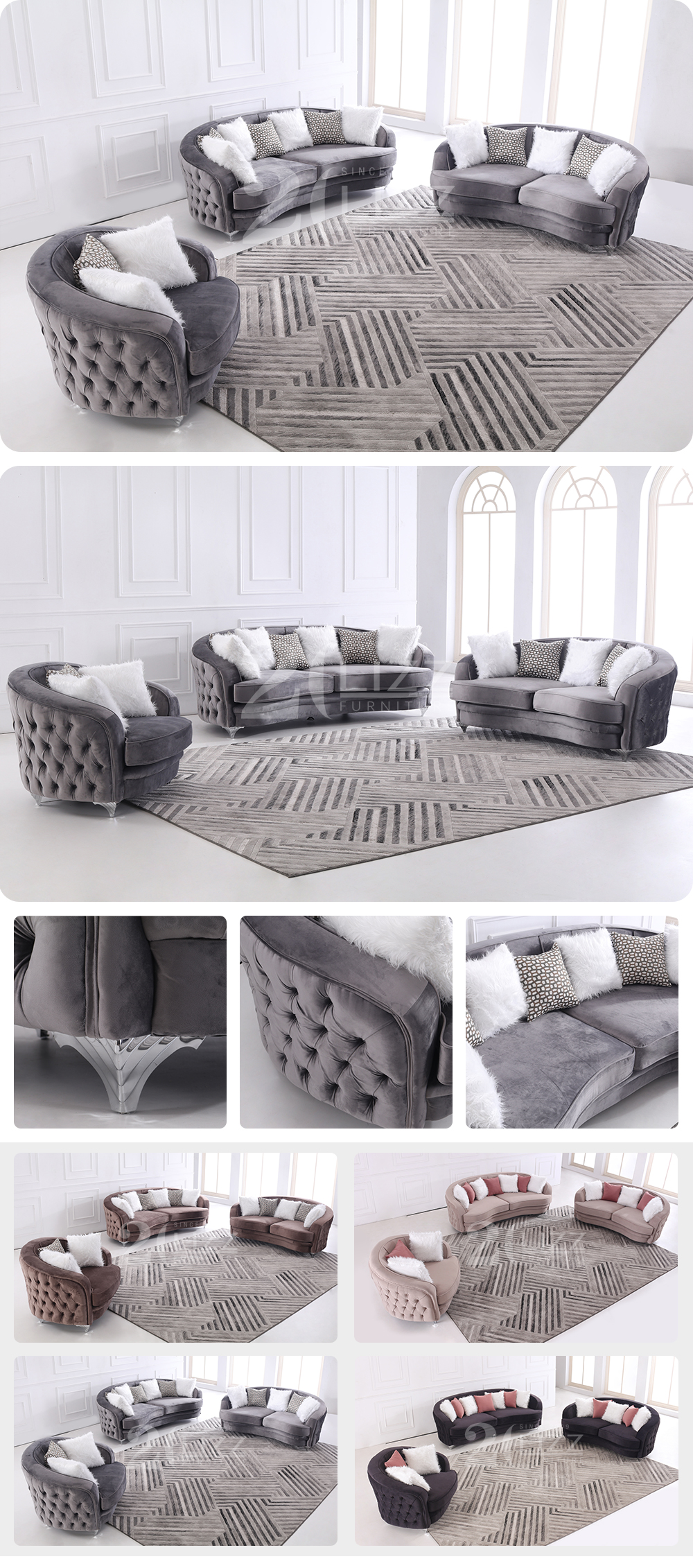 Sofa pentru țesături