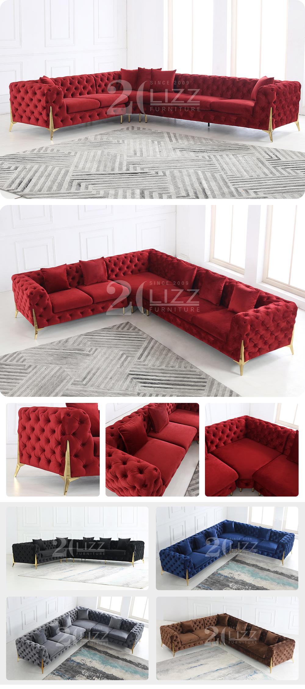 Sofa pentru țesături
