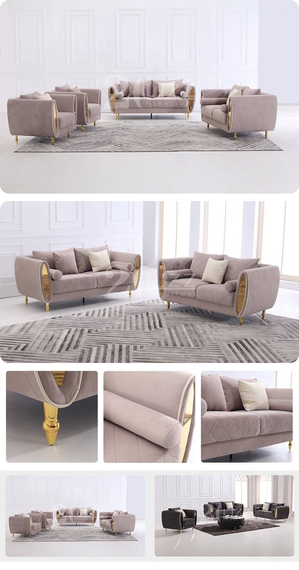 Sofa pentru țesături