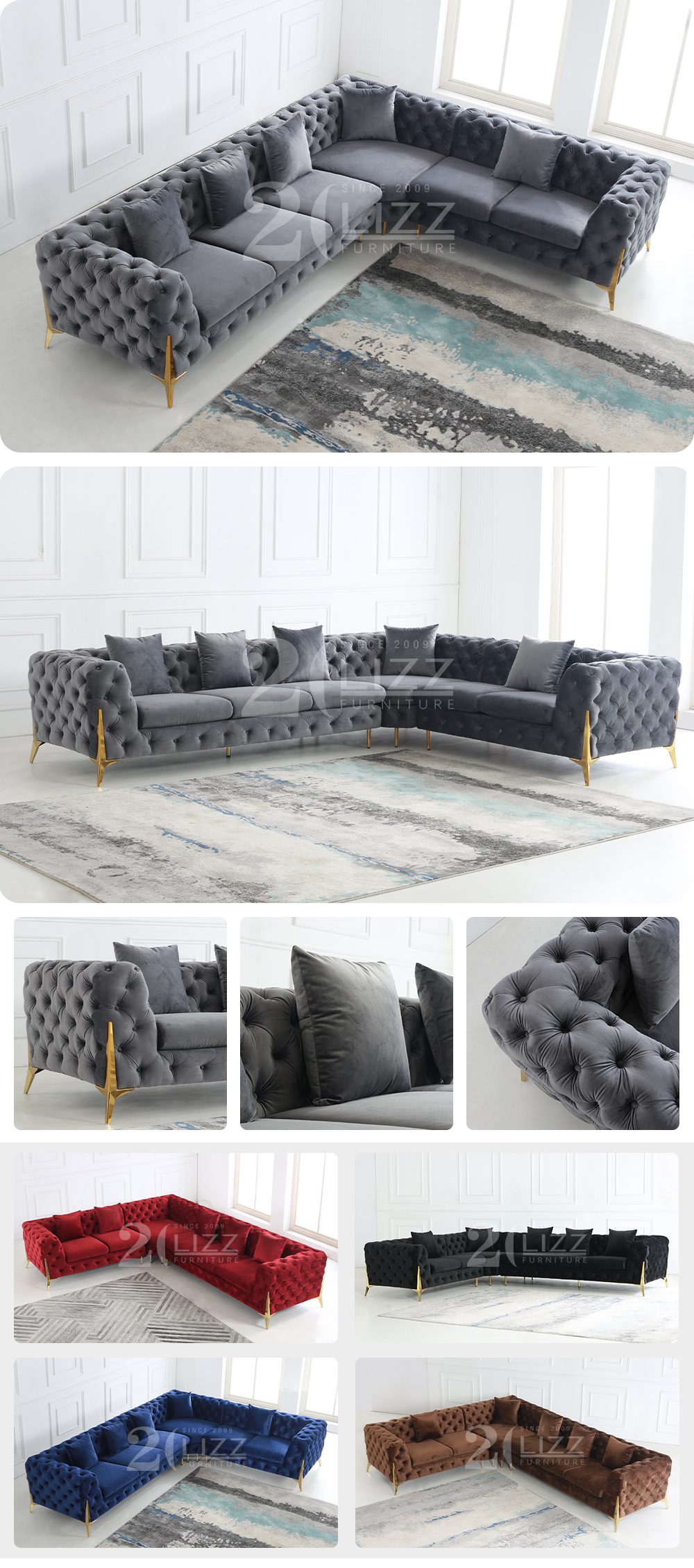 Sofa pentru țesături