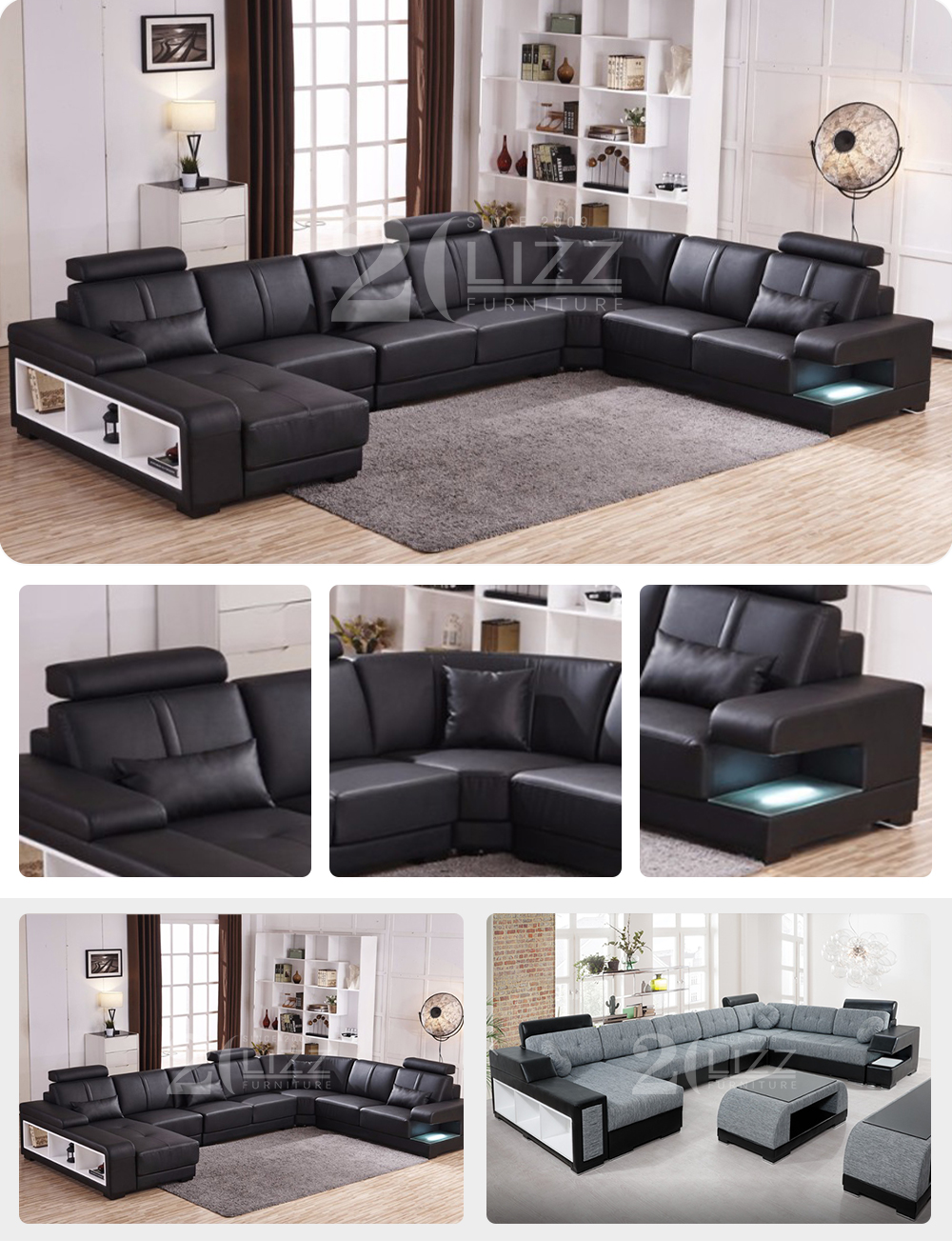 Sofa secțională