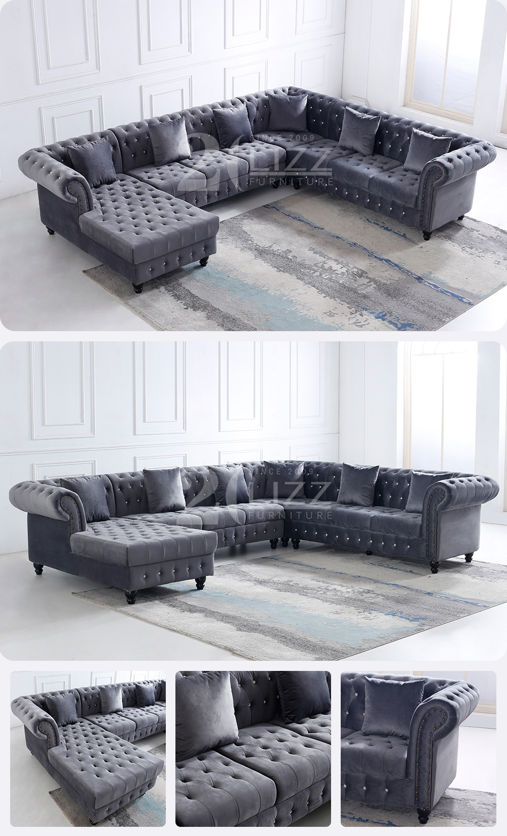 Sofa pentru țesături