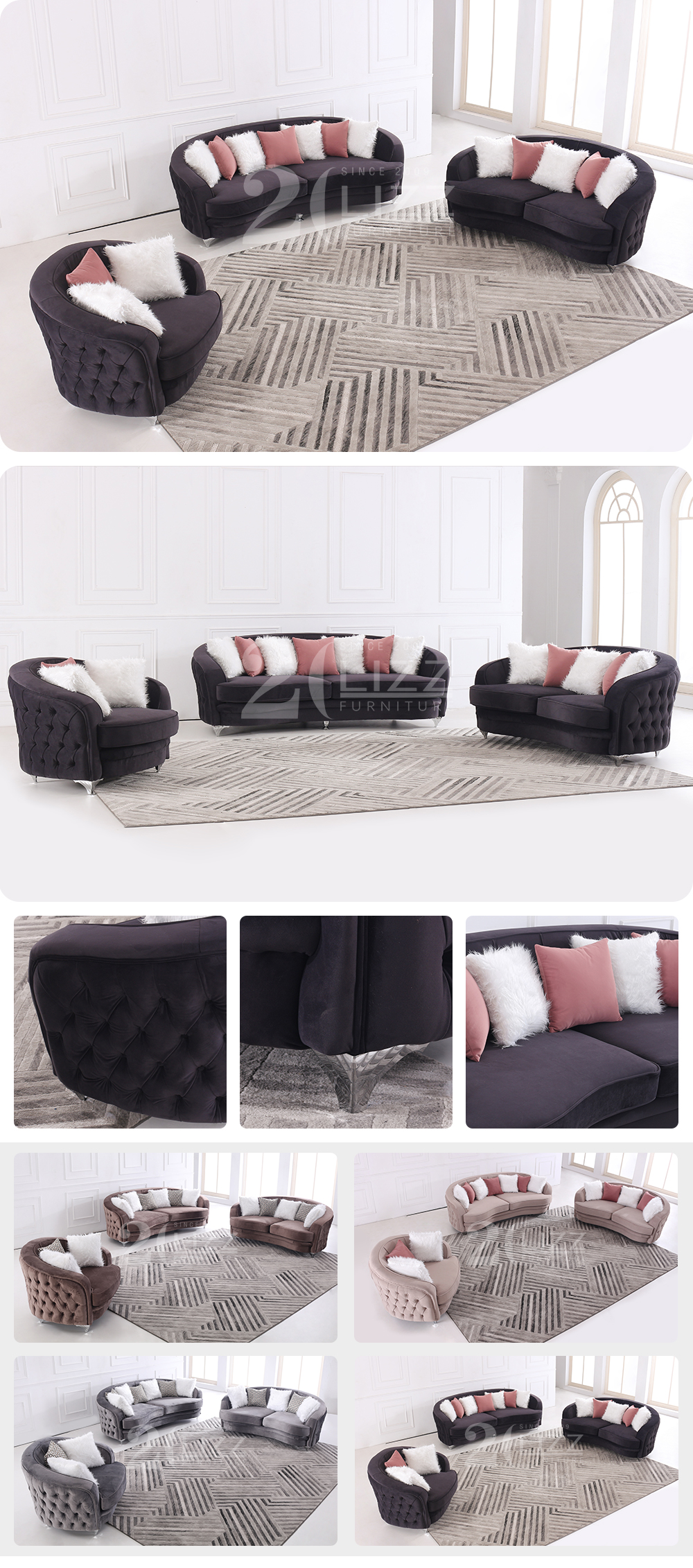 Sofa pentru țesături