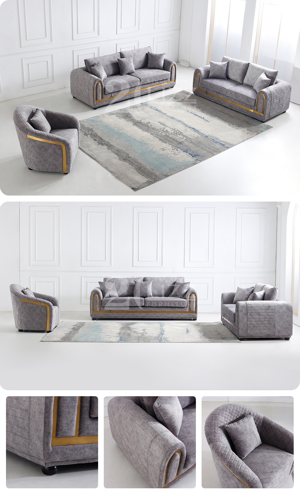 Sofa pentru țesături