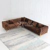 Mobila Acasa Canapea Sufragerie Tesatura Chesterfield Clasica