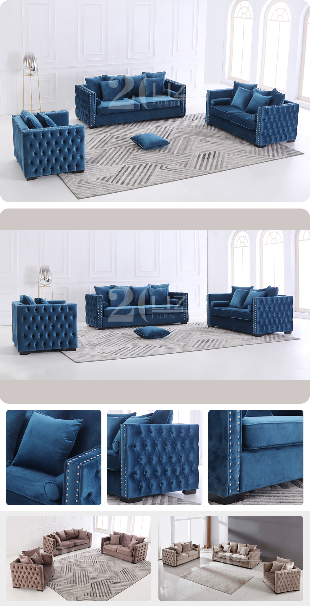 Sofa pentru țesături