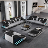 Modern Leisure Lounge Suite Set de canapele din piele